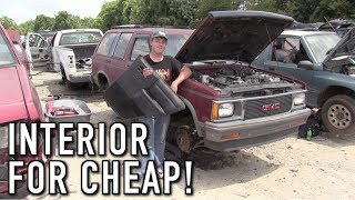 Hunting For A Junkyard Interior! S10 Custom Crew Cab Ep.2