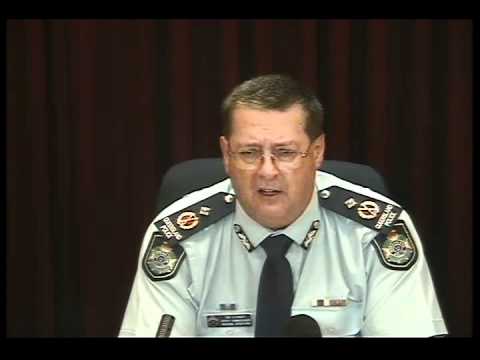 Media Conference - Speaker SDC Deputy Police Commissioner Ian Stewart, Sat Jan 29 policella