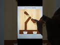 Dig a hole so that the beads fall into a bucket of the same color!#shorts#viral#games