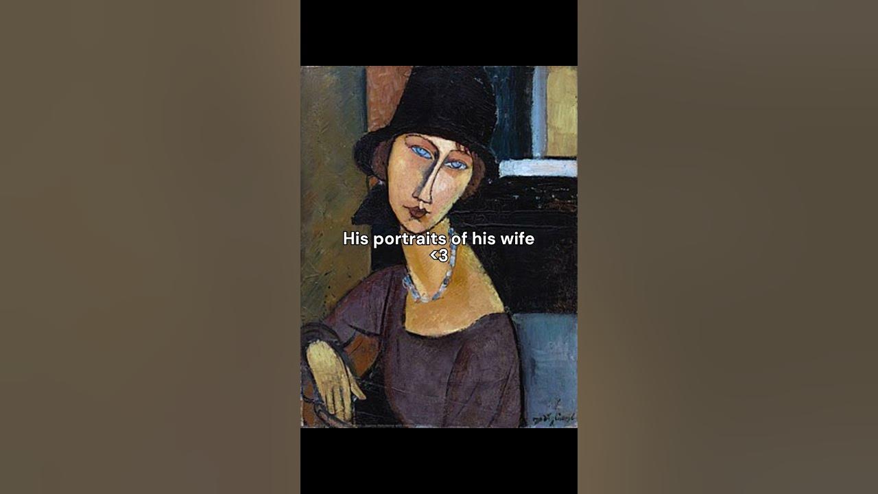 Portraits of Jeanne Hebuterne by Amedeo Modigliani #art #history #stories