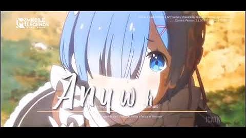 Intro MLBB x anime full screen !!