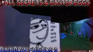 RAINBOW FRIENDS 2 BEHIND THE SCENES | Easter eggs [Roblox]