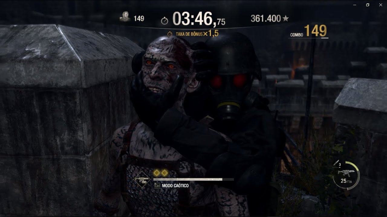 RE4RM- Hunk Mercenaries Rank S++ 1M144k points (castle)