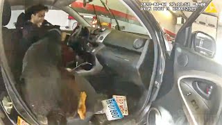 Bodycam Footage of West Hartford Police Officer Shooting Car Theft Suspect