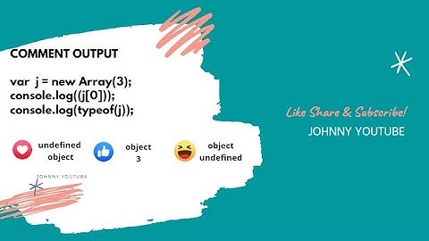 Difference between “new Array(..)” and “[..]” in JavaScript | JavaScript Tricky Questions