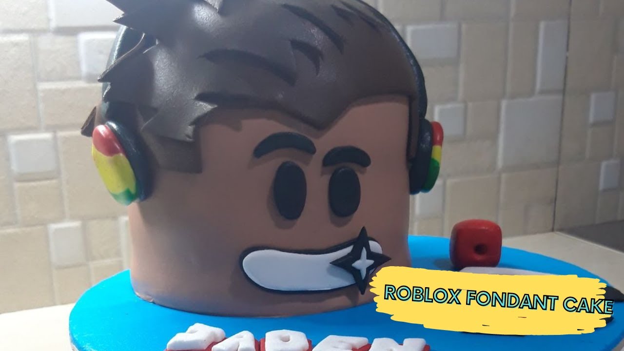 Man face roblox cake  Roblox cake, Cake, Roblox