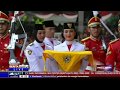 Upacara Penurunan Bendera Merah Putih di Istana Merdeka