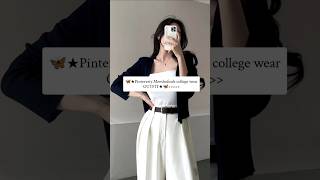 pinteresty college wear outfits 🎀#meeshofinds #pinterestoutfits #collegeoutfits #outfit #fashion
