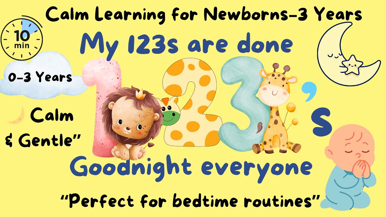 Count With Me 1–10 | Gentle Bedtime Learning