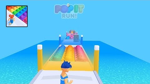 Pop it Run🌈 All Levels 13-14 Satisfying And Relaxing Gameplay Fidget Android ios Games #casualgames