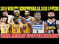 &quot;TRIPLE TOWER&quot; 2020 LAKERS &quot;KINUMPARA&quot; sa 2024 TIMBERWOLVES | MURRAY STOPPER ng TIMBERWOLVES 0PTS