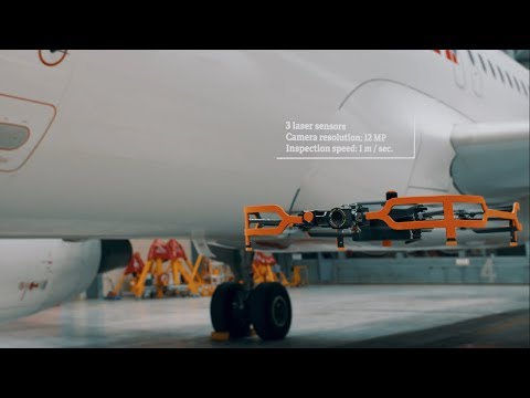 Austrian Airlines relies on innovative drone technology for aircraft inspections