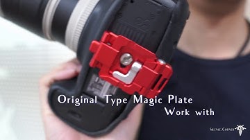 Magic Plate work with Peak Design Capture Clip V3 on backpack