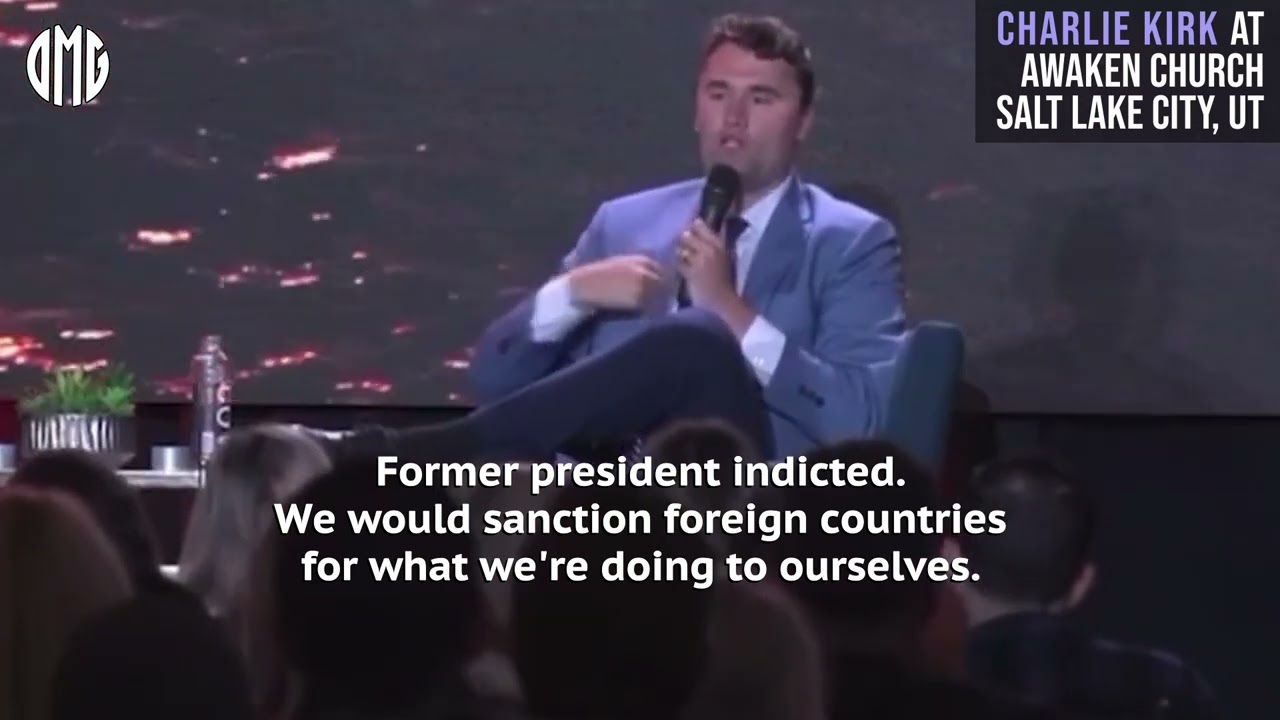 Charlie Kirk Exposes America's Hypocrisy: We Sanction Countries for What We're Doing to Ourselves