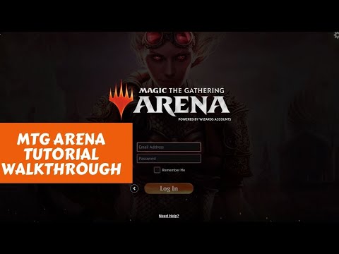 How to Sign Up for a Magic: The Gathering Arena Account and Complete the Tutorial (MTG)