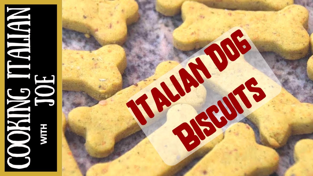 Homemade Dog Biscuits | Cooking Italian with Joe