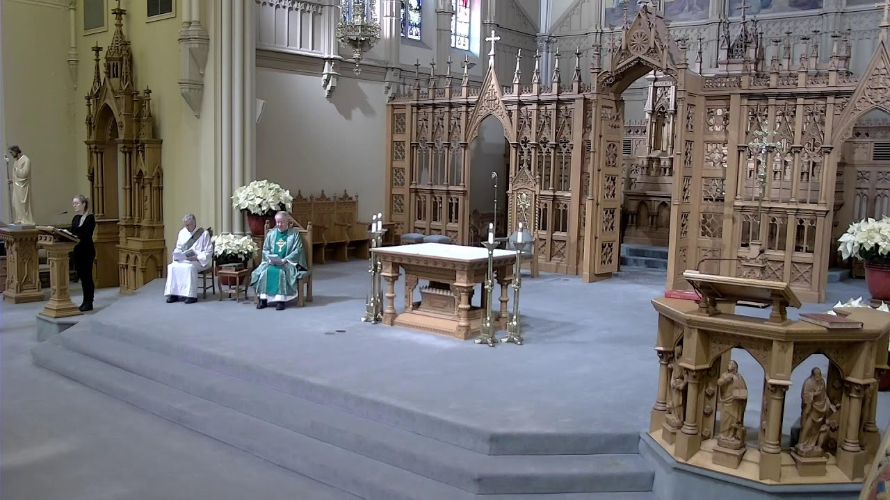 Cathedral mass Jan 14, 2024 YouTube