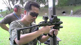 Angle Sight with K.P.O.S Glock conversion kit and EOTech by Temboon Meemeskul 153,017 views 13 years ago 4 minutes, 36 seconds