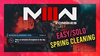 Spring Cleaning (Act 3 Tier 4) | MW3 Zombies GUIDE | Quick/Solo | MWZ Mission Tutorial