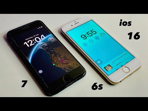   IPhone 6s 7용 IOS 16 업데이트