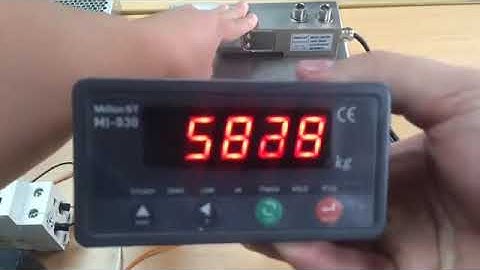 Hiệu chuẩn đầu cân Migun Hàn Quốc MI830