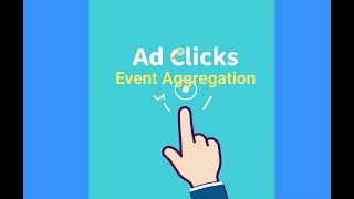 Ad click event aggregation Implementation