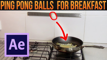 Cooking Ping Pong Balls for Breakfast│Adobe After Effects Tutorial