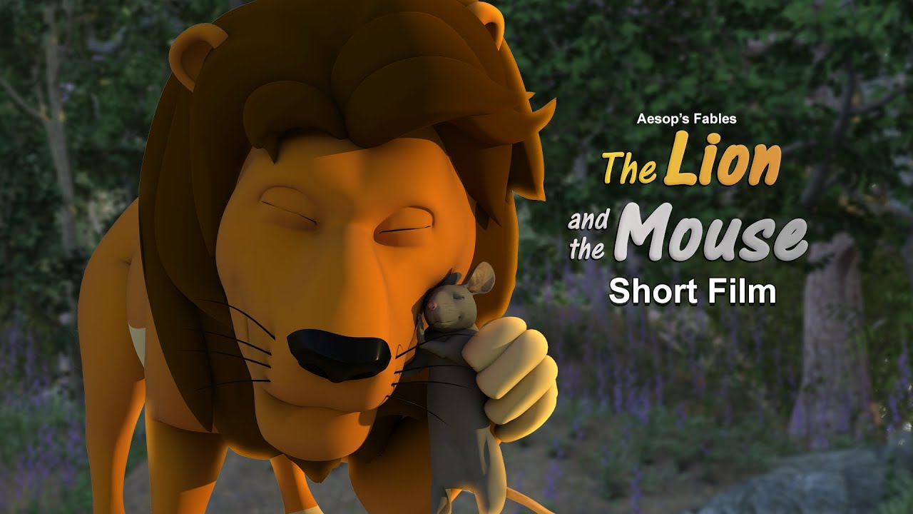 Aesops Fables The Lion and the Mouse Short Film