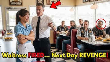 Waitress Fired for Serving Bikers — What Happened the Next Day Shocked Everyone