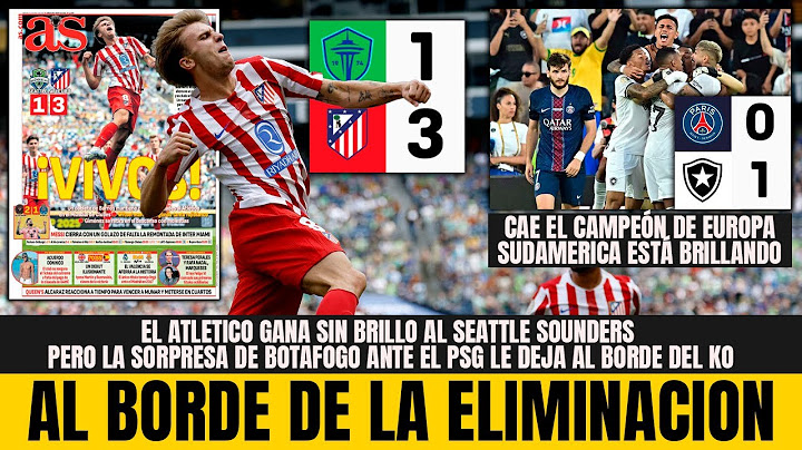 Atletico Madrid on the brink of elimination | South America is surprising Europe