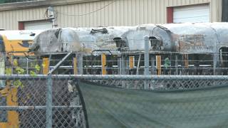 Overnight fire damages 6 Lenoir City school buses