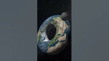 What If Earth Was Shaped Like a Donut? #Shorts