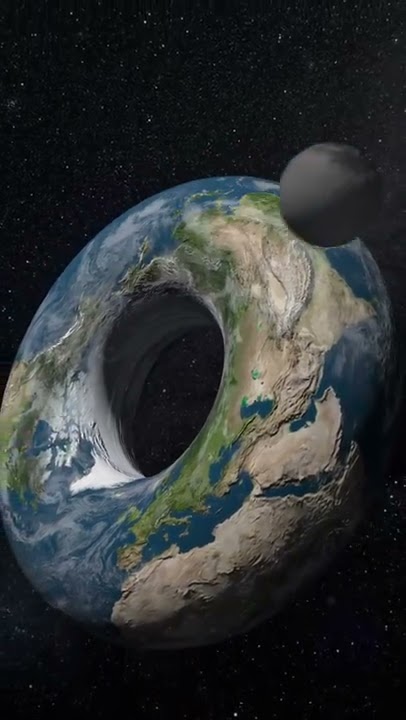 What If Earth Was Shaped Like a Donut? #Shorts