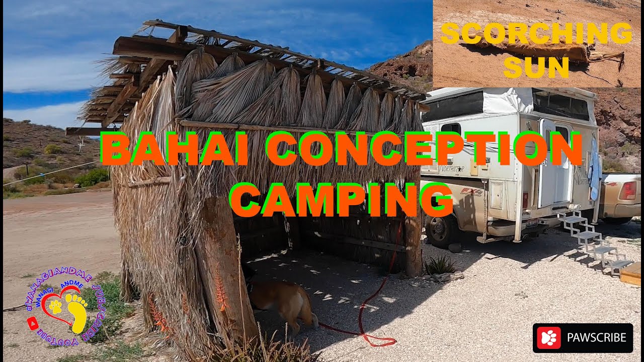 4x4 Truck Camper Trailer Aqua Verde & Bahai Conception Camping Heading North Baja Mexico Adventure