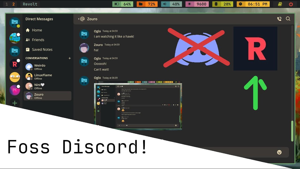 Revolt // Discord If It Was FOSS - YouTube