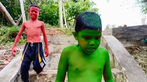 Hulk boy vs red hulk | hulk smash | hulk transformation in real life