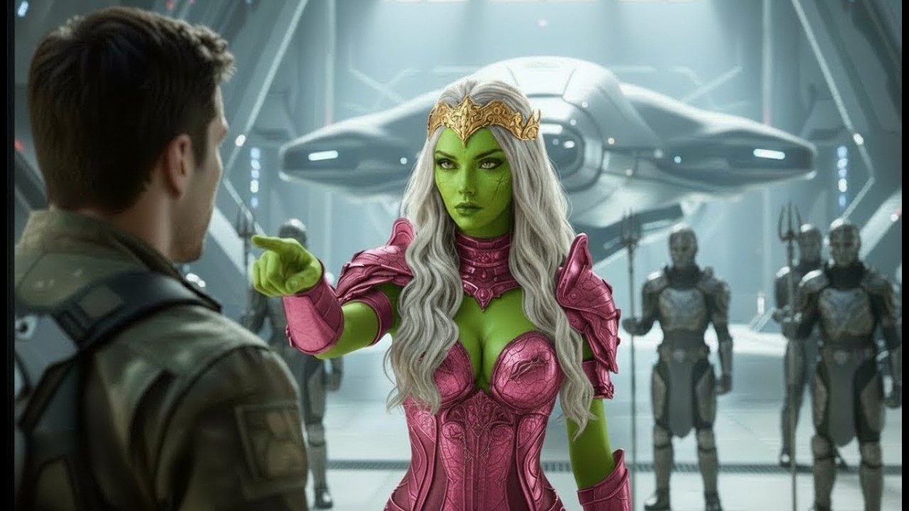 The Unnoticed Human Sentinel Drew the Alien Queen’s Attention — The Court Was Left Speechless | Sci-