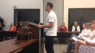 Former Cumberland Valley Girls' Soccer Coach addresses Cumberland Valley School Board