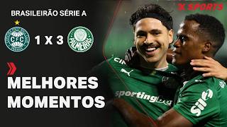 CORITIBA 1 X 3 PALMEIRAS | MELHORES MOMENTOS | BRASILEIRÃO