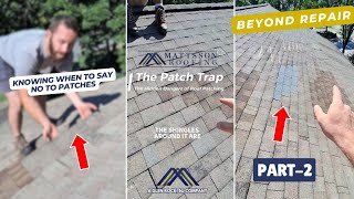 The Truth about Patch Repairs on Old Roofs