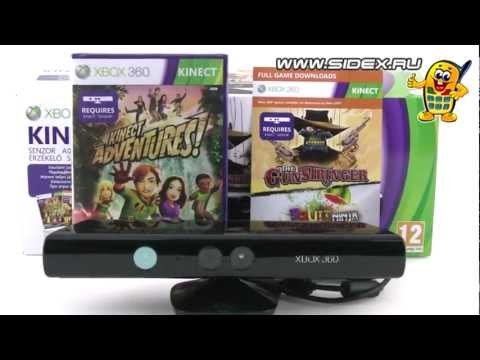 Sidex.ru: Видеообзор Xbox 360 Kinect + Gunstringer + Fruit Ninja (LPF-00075)