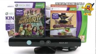 Sidex.ru: Видеообзор Xbox 360 Kinect + Gunstringer + Fruit Ninja (LPF-00075)(Видеообзор контроллера Kinect для Xbox 360 в комплекте с играми Kinect Adventures, Gunstringer и Fruit Ninja - LPF-00075. Отдельно продающ..., 2011-12-02T20:12:10.000Z)