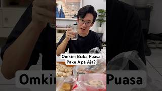 Omkim Buka Puasa Pake Apa Aja? Semuanya Enak Ya Dari Ibu2 Bazar Tadi