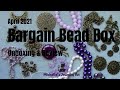 April 2021 Bargain Bead Box Unboxing and Review