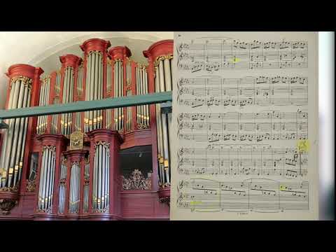 Charles M. WIDOR Symphonie V Part 2  Willem van Twillert   Faber & Dienes-organ [1928] Veendam [NL]