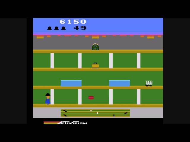 Keystone Kapers (Atari 2600, Activision, 1983) Tested