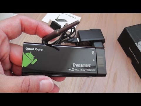 Tronsmart CX-919 Quad Core Android TV stick unboxing