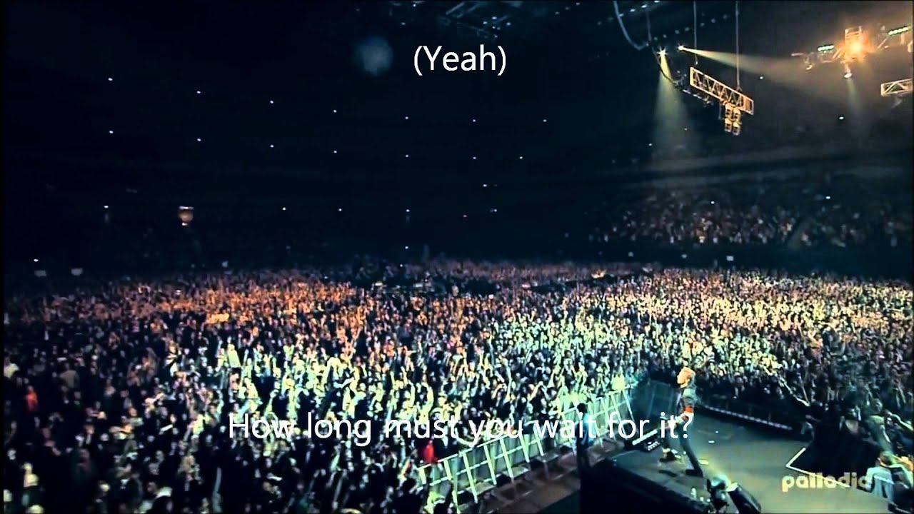 Coldplay In My Place lyrics subtitulos concierto en vivo Japon full