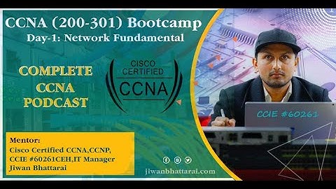 Day-1 Network Fundamental | Cisco Networking CCNA 200-301 | Computer Networking Podcast in Nepali