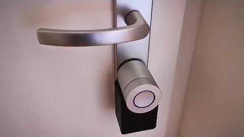 How to operate the smart lock - Airbnb self-check in